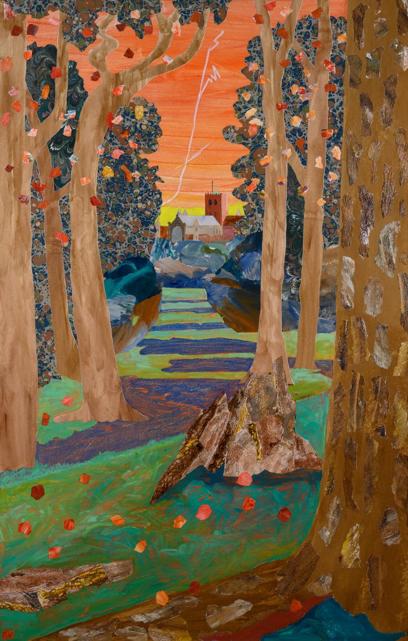 2025年セント・オールバンズ（コラージュ） 作： 