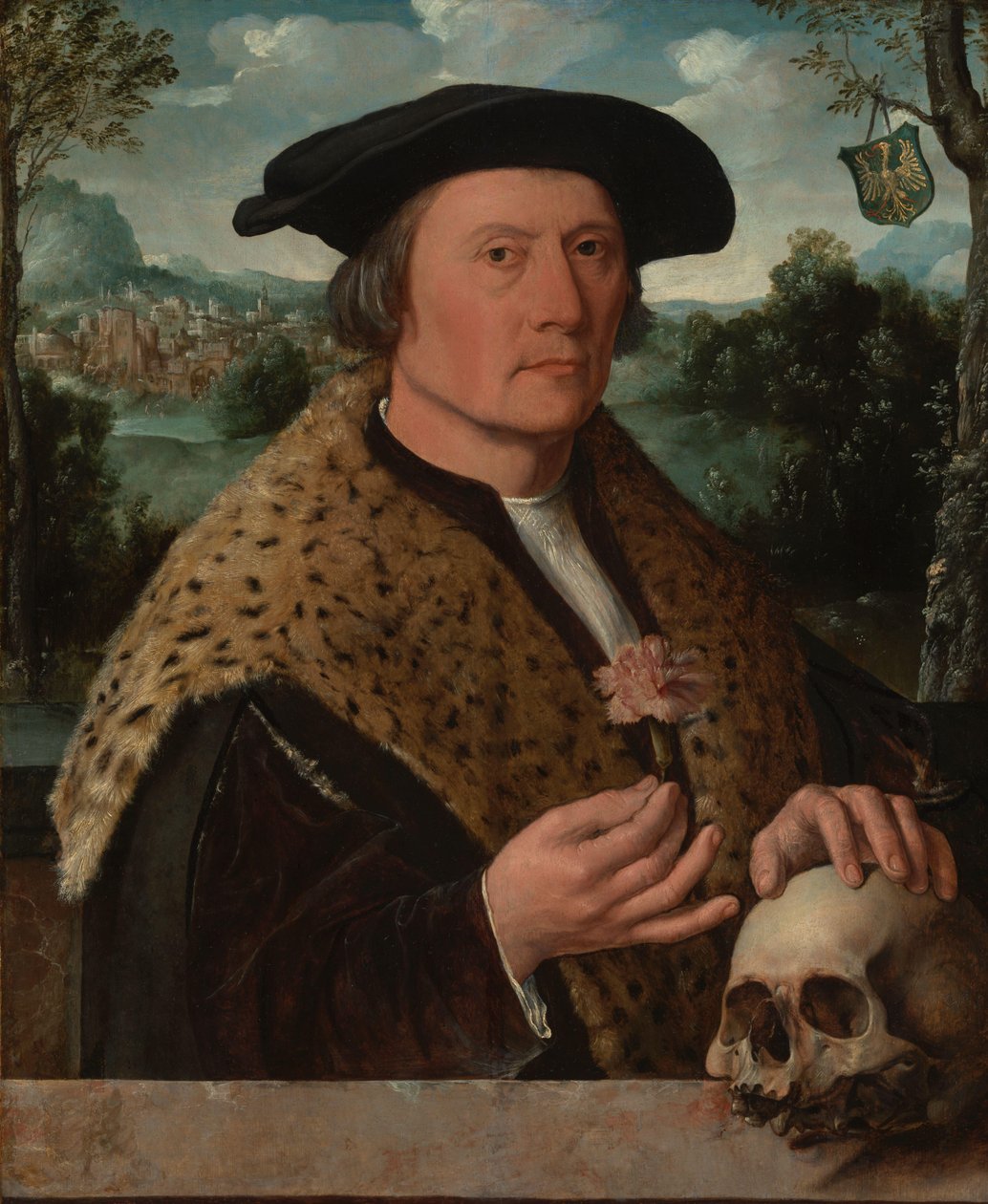 ポンペイ・オッコ ポンペイウス オッカス (1483-1537)、銀行家、商人、ヒューマニスト 作： Dirck Jacobsz