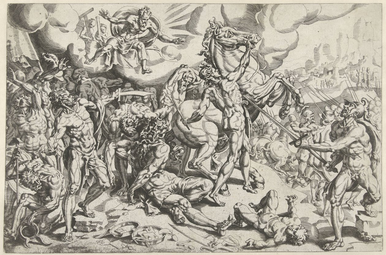 パウロの回心 作： Dirck Volckertsz Coornhert（に起因）