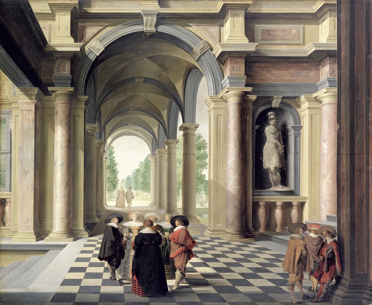 ルネッサンスホール 作： Dirck van Delen