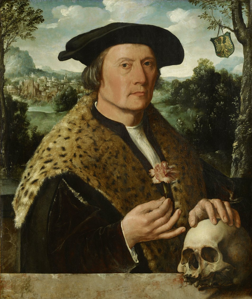 ポンペイ・オッコの肖像、c。 1531 作： ダーク・ヤコブス