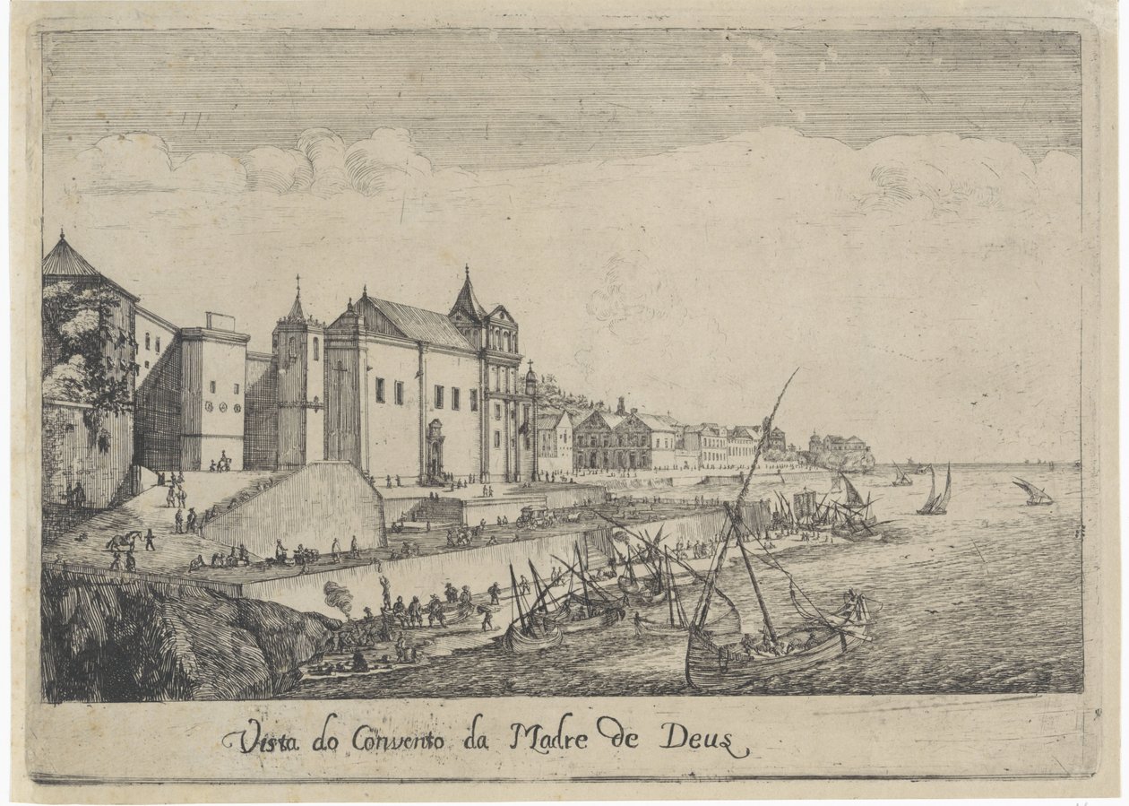 リスボンの神の母の修道院の眺め Vista do Convento da Madre de Deus (オブジェクトのタイトル) リスボンの景色 (連載タイトル) 作： ダークストゥープ