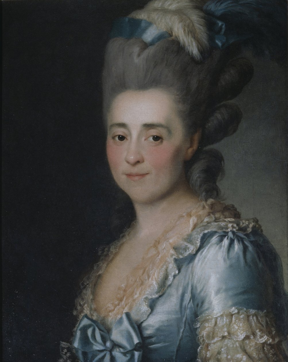 ナタリア・イヴァノフナ・メルグノヴァの肖像、1779 作： Dmitri Grigorievich Levitsky