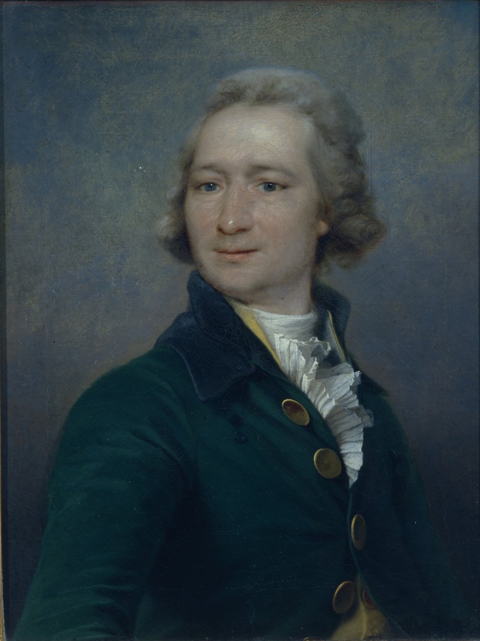 詩人イヴァンイヴァノヴィッチドミトリエフ1760-1837の肖像 作： Dmitri Grigorievich Levitsky
