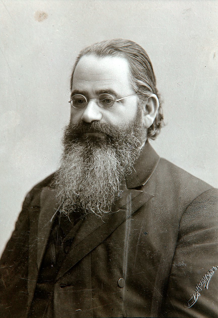 Semyon Vengerov、ロシアの文学評論家および歴史家、1890年代 作： ドミトリ・スピリドノビッチ・ズドブノフ