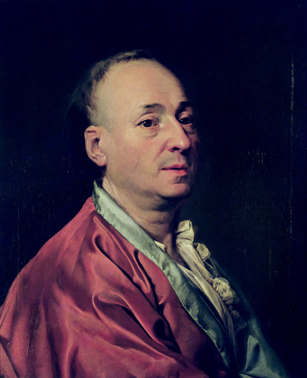 デニスディドロ（1715-84）1773 作： Dmitri Grigorievich Levitsky