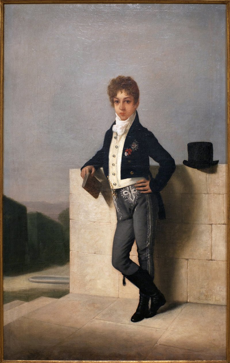 ファローボ伯爵ジョアン・ペドロ・キンテラ（1801-1869）の肖像 - ドミンゴス・アントニオ・デ・セケイラ（1868-1937）による絵画、油彩・キャンバス 作： ドミンゴスアントニオデセキーラ