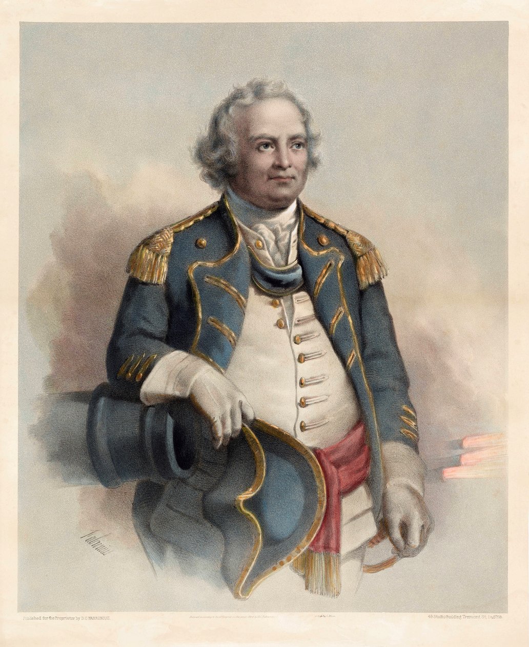 イスラエル・パットナム少将、パブ。 1864 作： ドミニク・C・ファブロニウス
