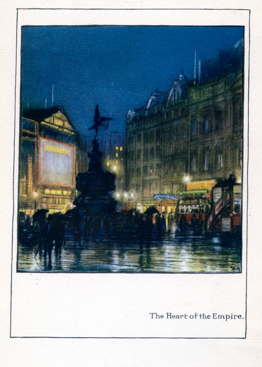 「The New Lights o &39;London」からの帝国の中心、1926年に出版 作： ドナルド・マクスウェル