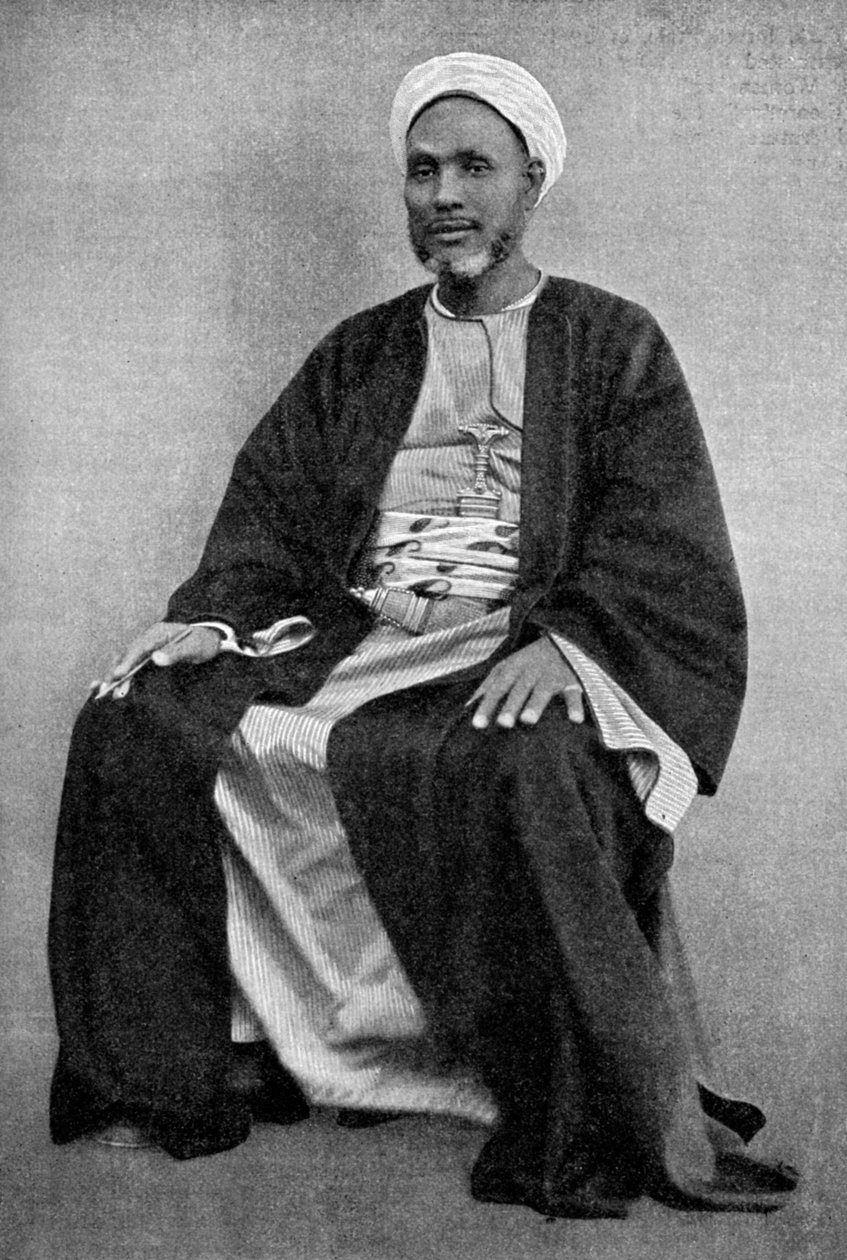 Seyid、Mustapha el Idrisi、南アラビア、1922年。 作： ドナルド・マクリーシュ