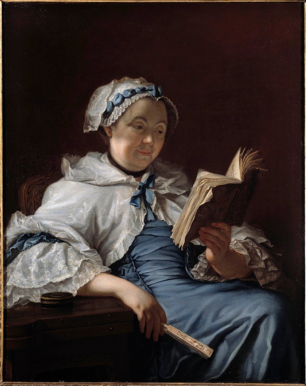 マダム・ノノッテの肖像 ドナート・ノノッテ（1708-1785）の絵画 1758年 ブザンソン美術博物館 作： ドナ・ノノッテ