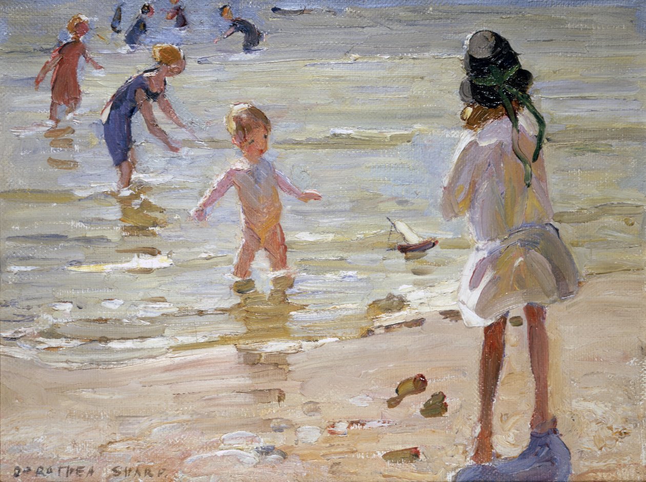 海辺にて 作： 