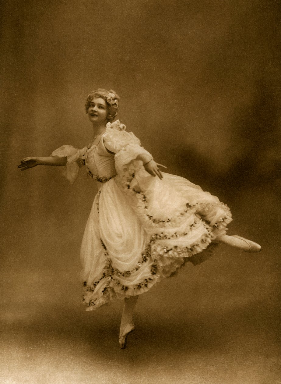 19世紀後半のAdeline Genee。 作： ドーバーストリートスタジオ