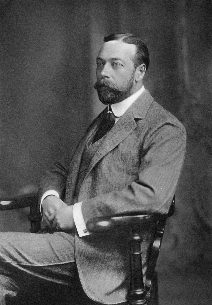英国王ジョージ 5 世 1865 年～1936 年、1912 年。 作： ダウニー