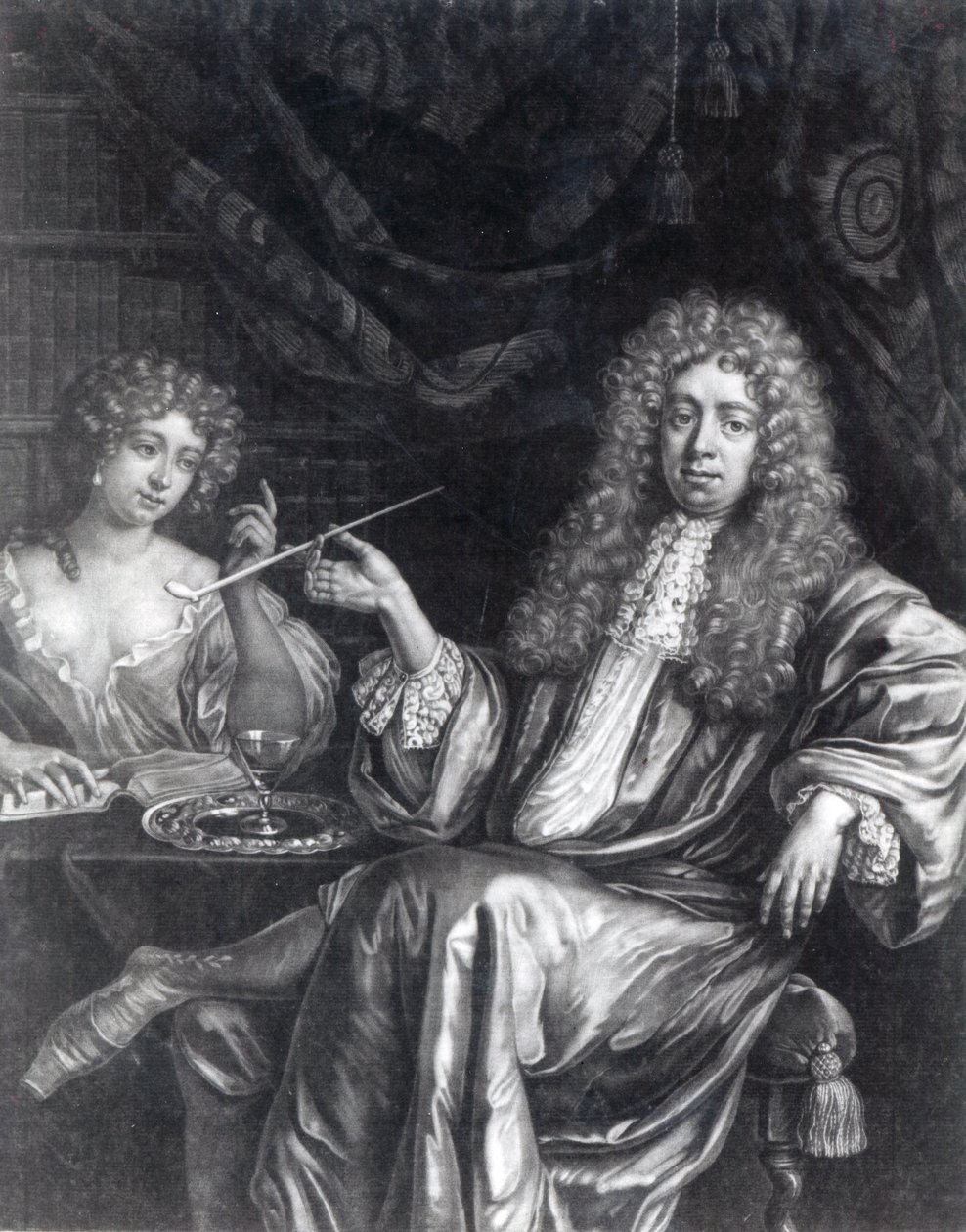 エイドリアン・ビバーランド、アイザック・ベケット、1681-88年頃 作： オランダ語学校