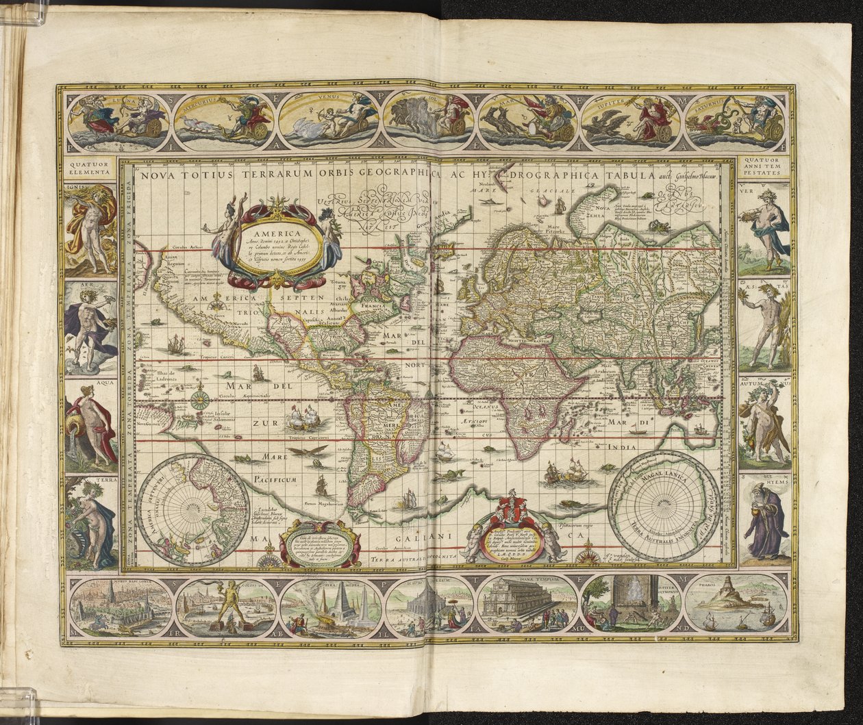 世界地図 作： オランダ語学校