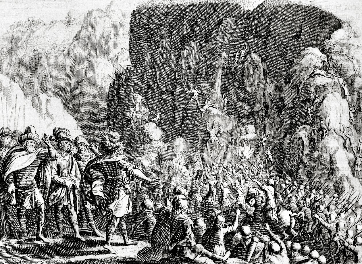 マサダの包囲、1700年頃 作： オランダ語学校