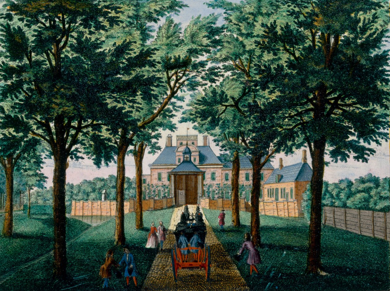 Hent Zeganpralent KennemerlantのHendrick de LethとMatthias Brouerius Van NidekによるWesterhout Houseが1700〜1730年頃に出版 作： オランダ語学校