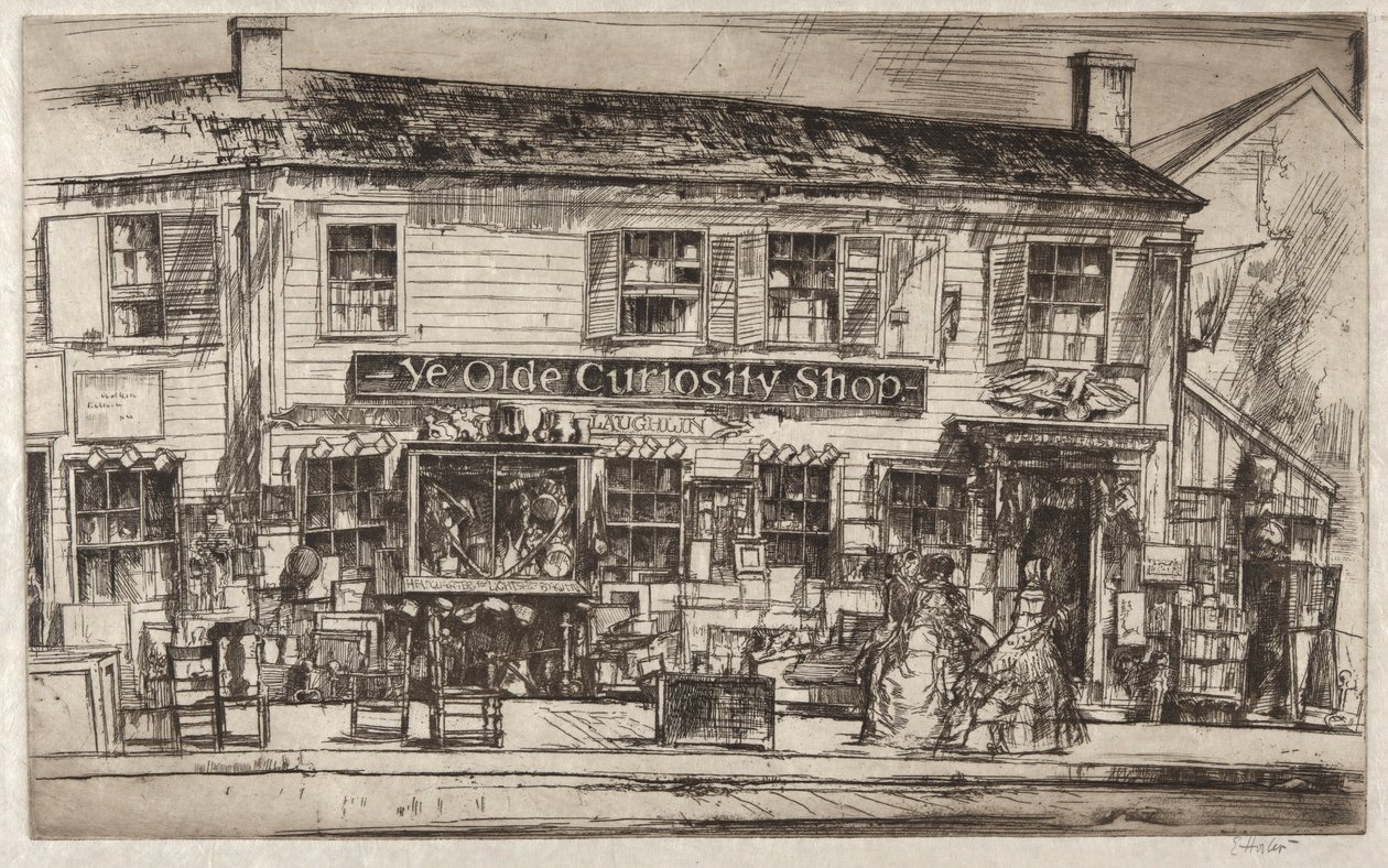 Ye Olde Curiosity Shop、ナンタケット 作： アールホーター