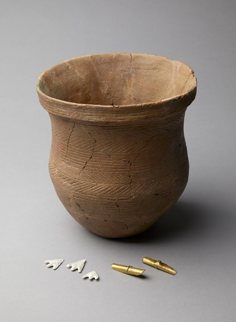 ビーカー、紀元前2500年〜2150年頃（セラミック） 作： 青銅器時代初期