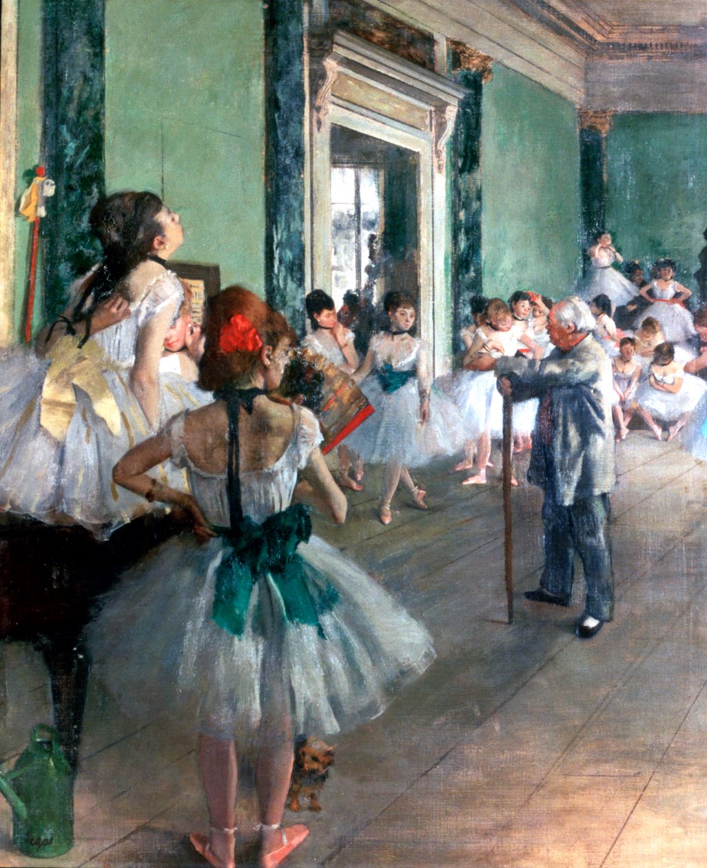 ダンスクラス、1874 作： エドガー・ドガ