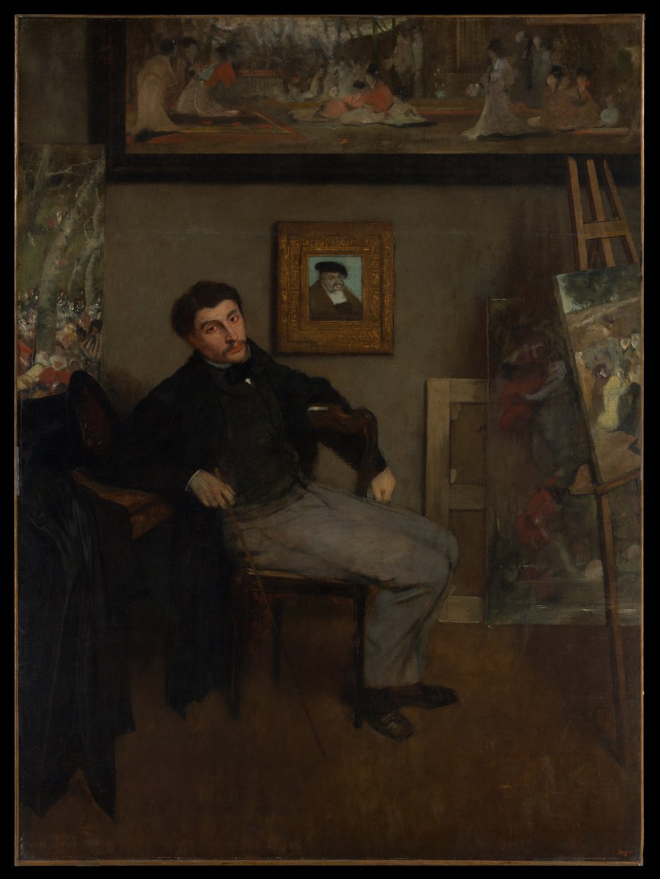 ジェームズ＝ジャック＝ジョゼフ・ティソ（1836–1902） 作： エドガー・ドガ