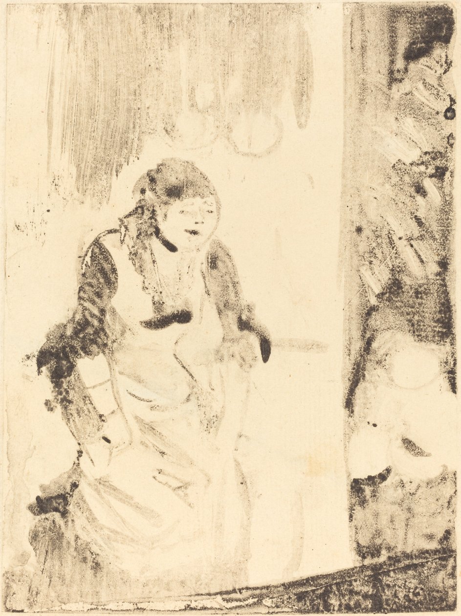 ミス・ベカ、c。 18771878。 作： エドガー・ドガ