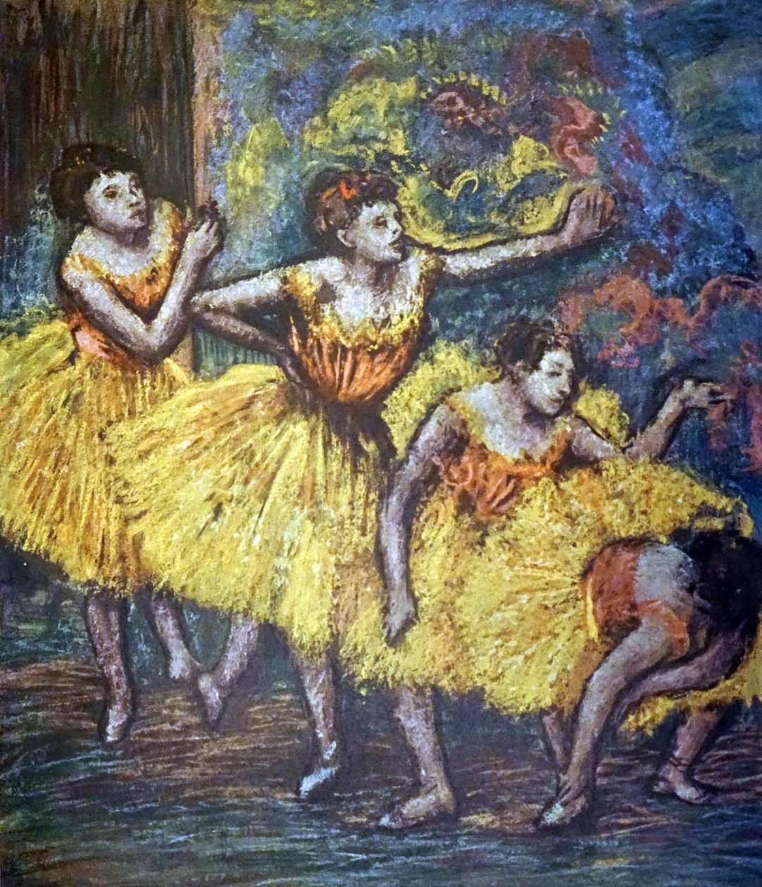 エドガー・ドガの「フォーダンサー」というタイトルの絵画