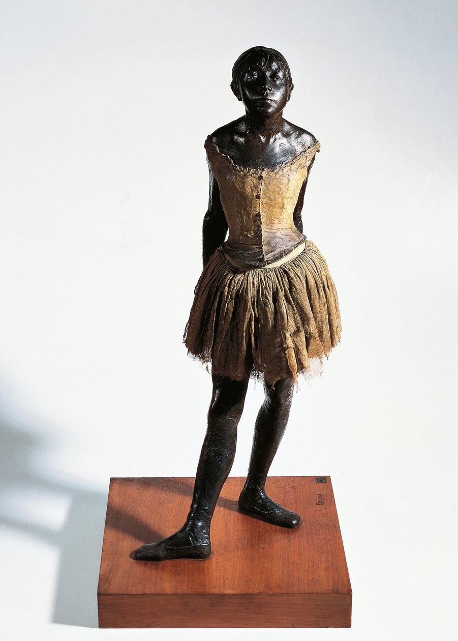 14歳の小柄な踊り子 1880年頃 エドガー・ドガ（1834-1917）作