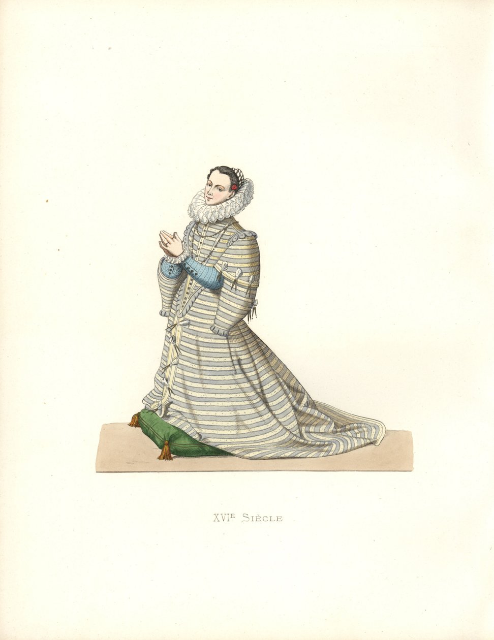 大公妃イザベル・クララ・ユージニア（1566-1633 作： EdmondLechevallier-Chevignard