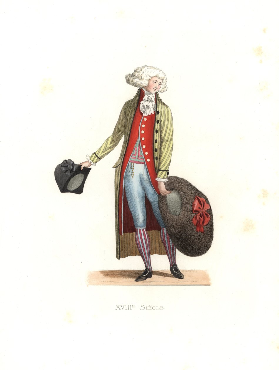 若いファッショナブルな男性 作： EdmondLechevallier-Chevignard