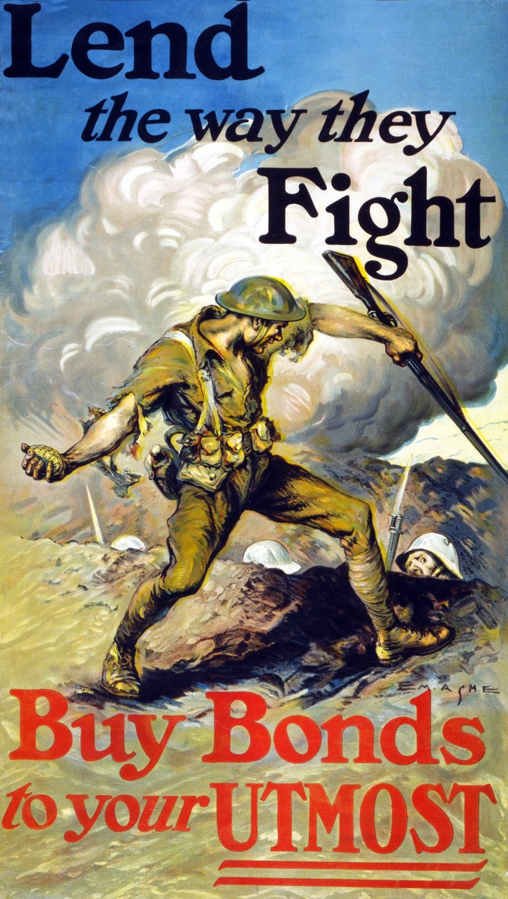 1918年の戦い方を貸す 作： エドマンド・アッシュ