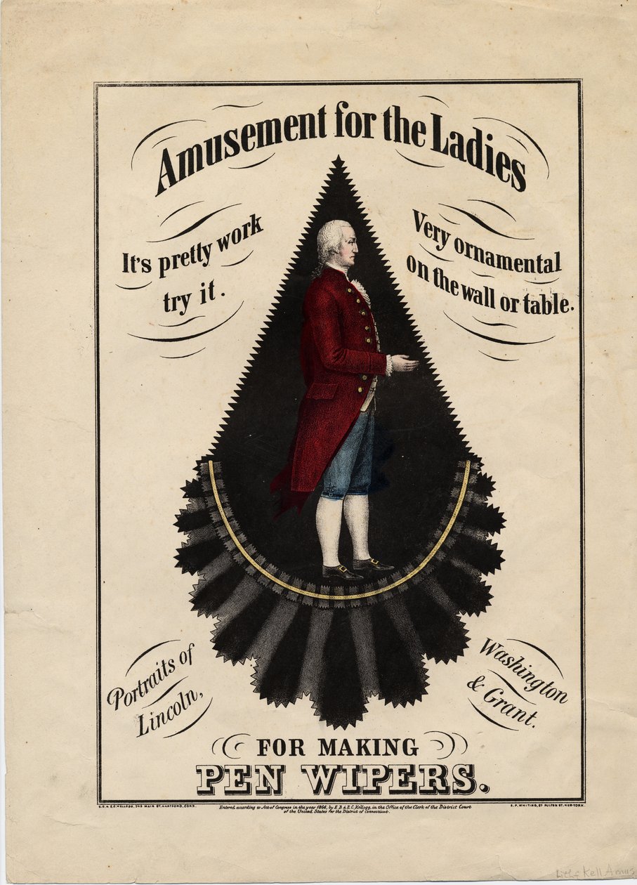 女性のための娯楽...、1866 作： エドマンド・バーク・ケロッグ