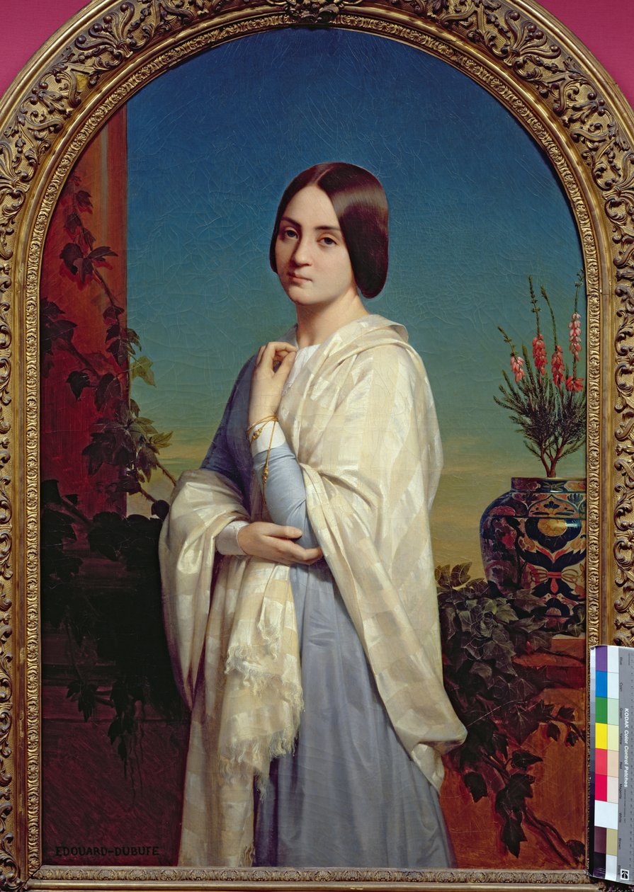マダムエドワールドゥブフェ（1822-55）1842 作： エドゥアール・ルイ・デュブフェ