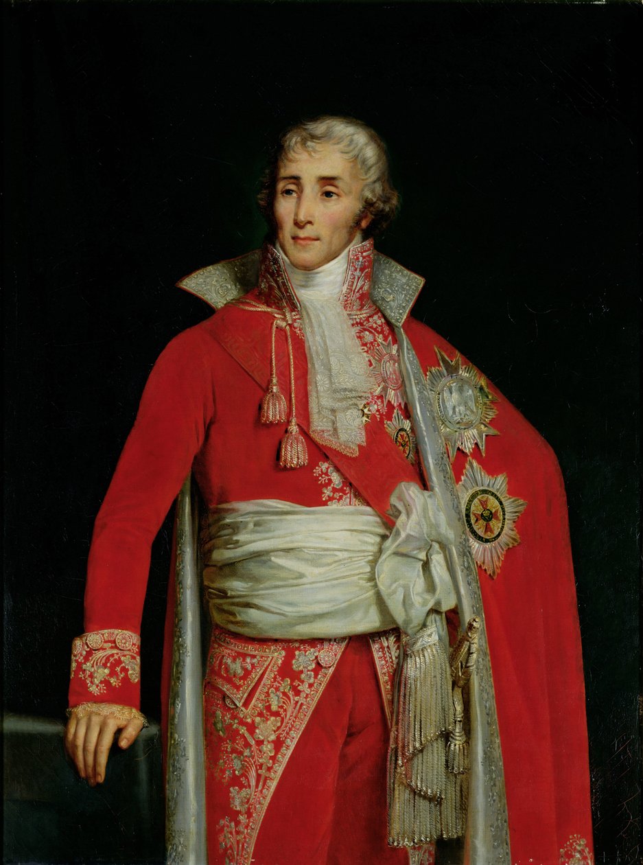ジョセフ・フーシェの肖像（1759-1820）オトラント公 作： エドゥアール・ルイ・デュブフェ