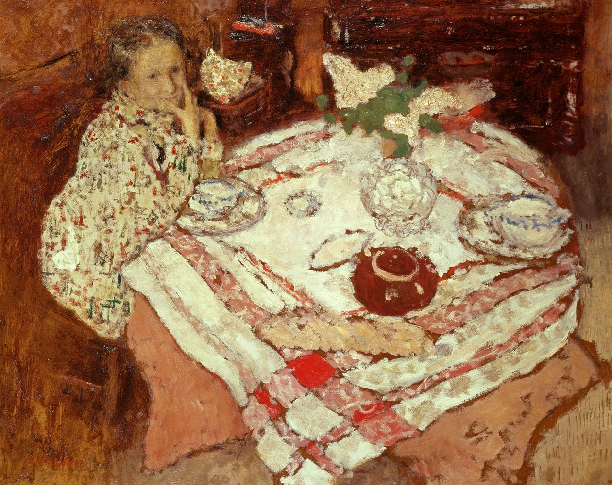 朝食、1902年頃 作： エドゥアール・ヴィラード