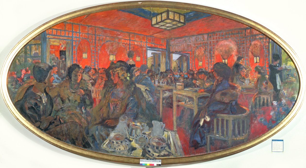 グランドテディのティールーム、19189 作： エドゥアール・ヴィラード