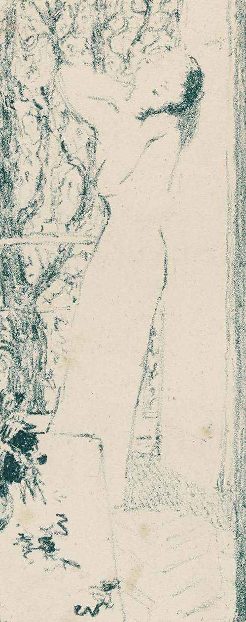 窓辺の女、1893 作： エドゥアール・ヴィラード