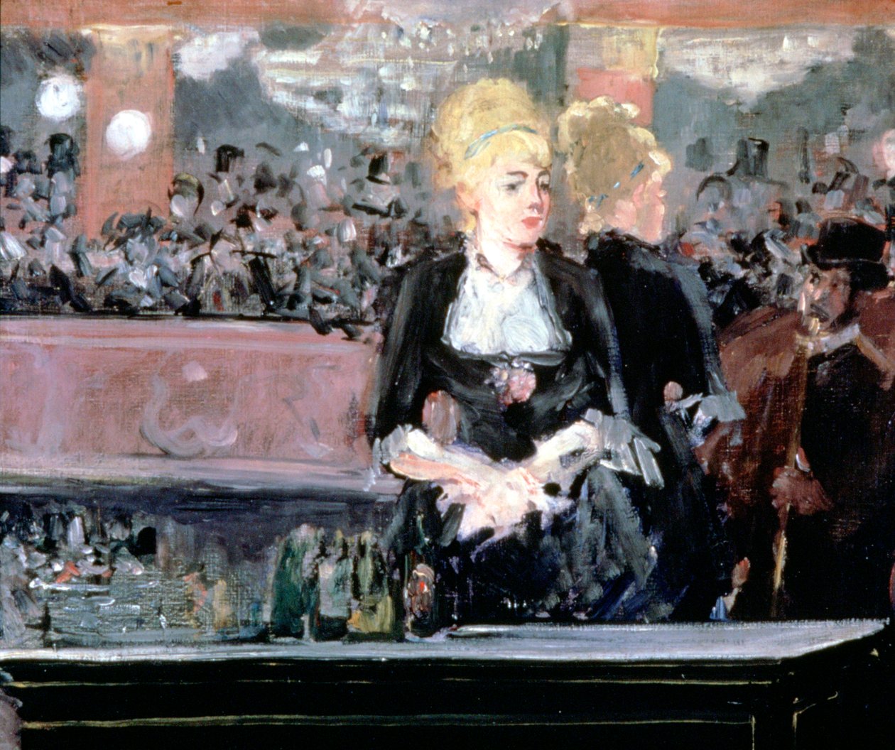 フォリーベルジェールのバー、1881 作： エドゥアールマネ