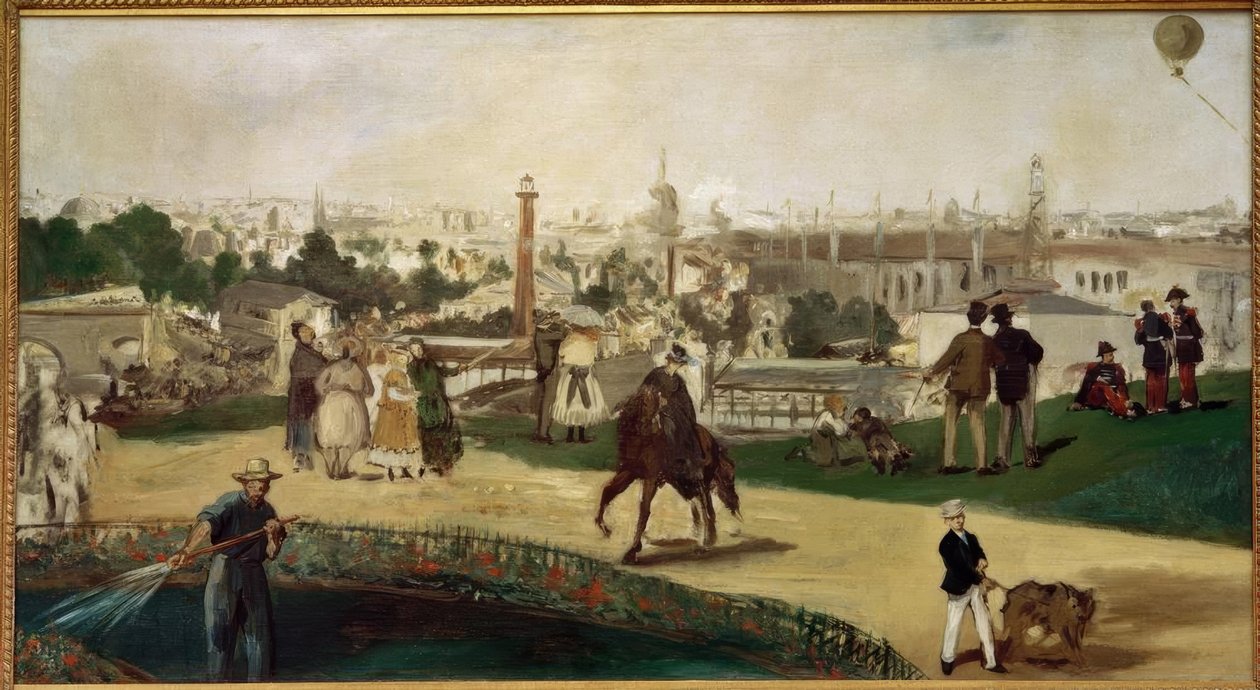 1867年の万国博覧会 作： エドゥアールマネ