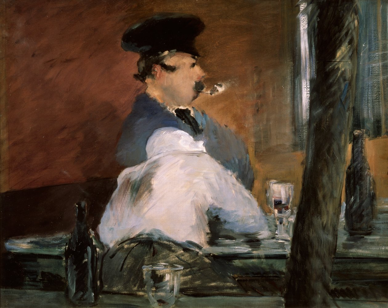 バールブション、1878年-1879年。 作： エドゥアールマネ