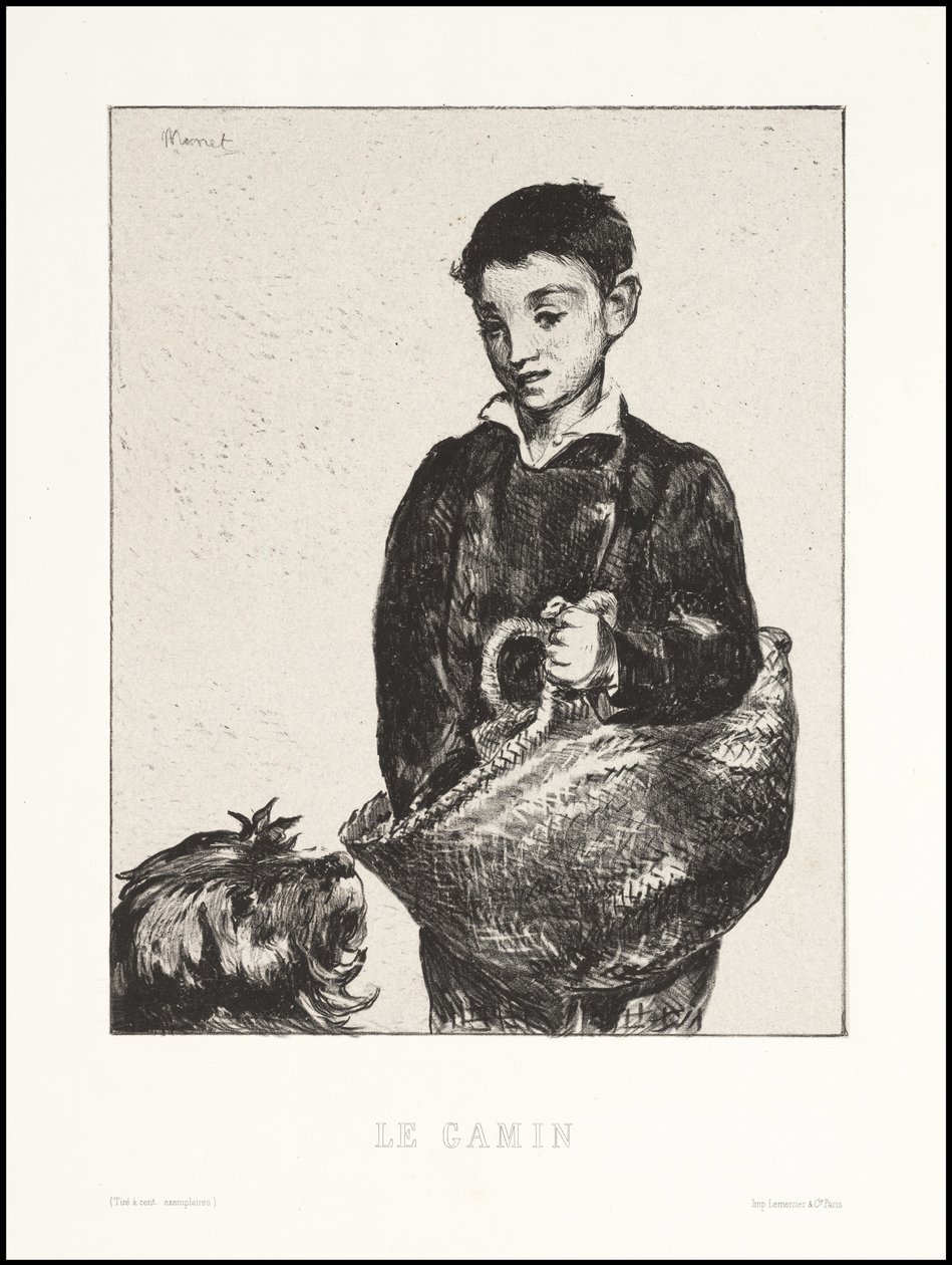 Urchin、1862 作： エドゥアールマネ