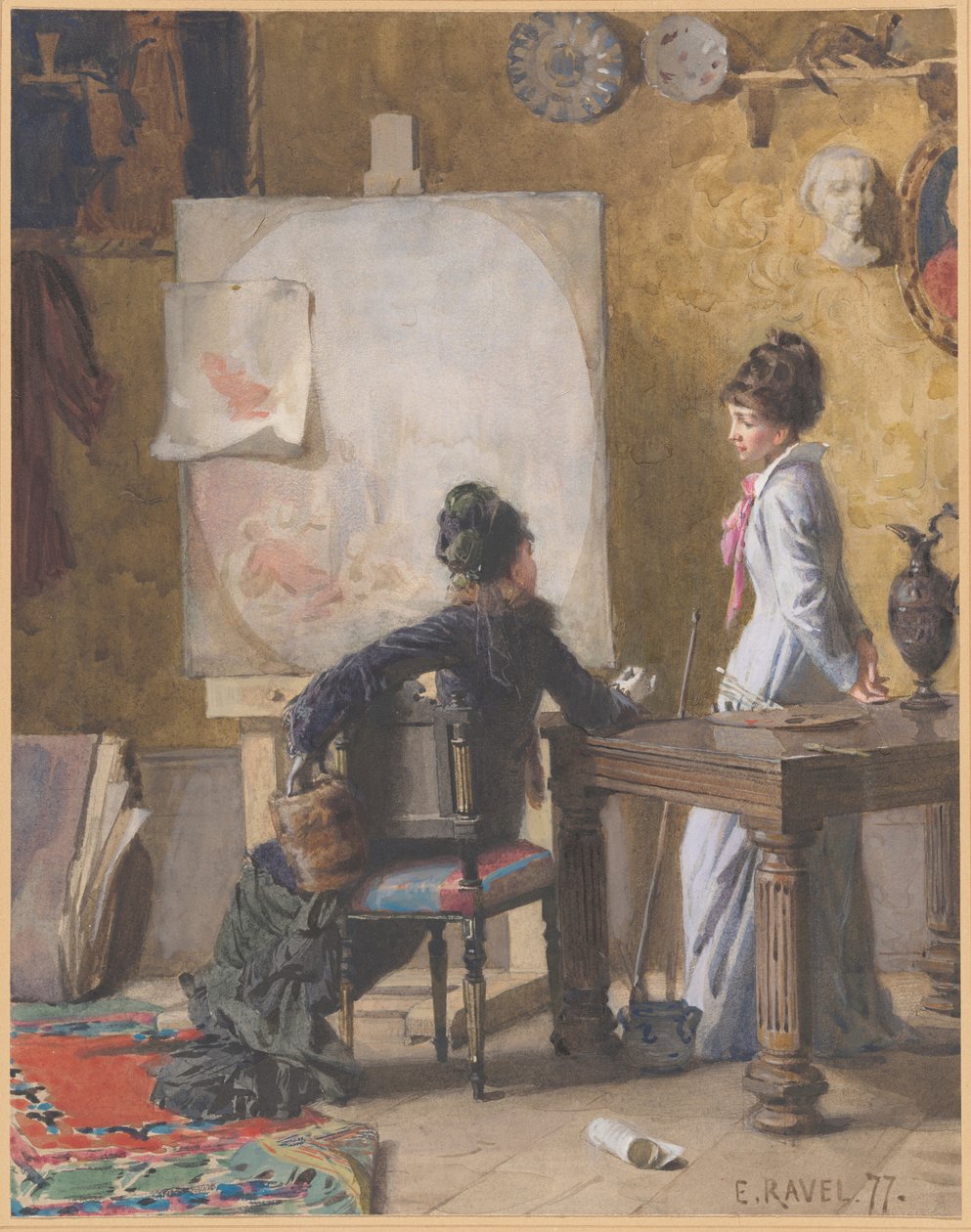  作： 