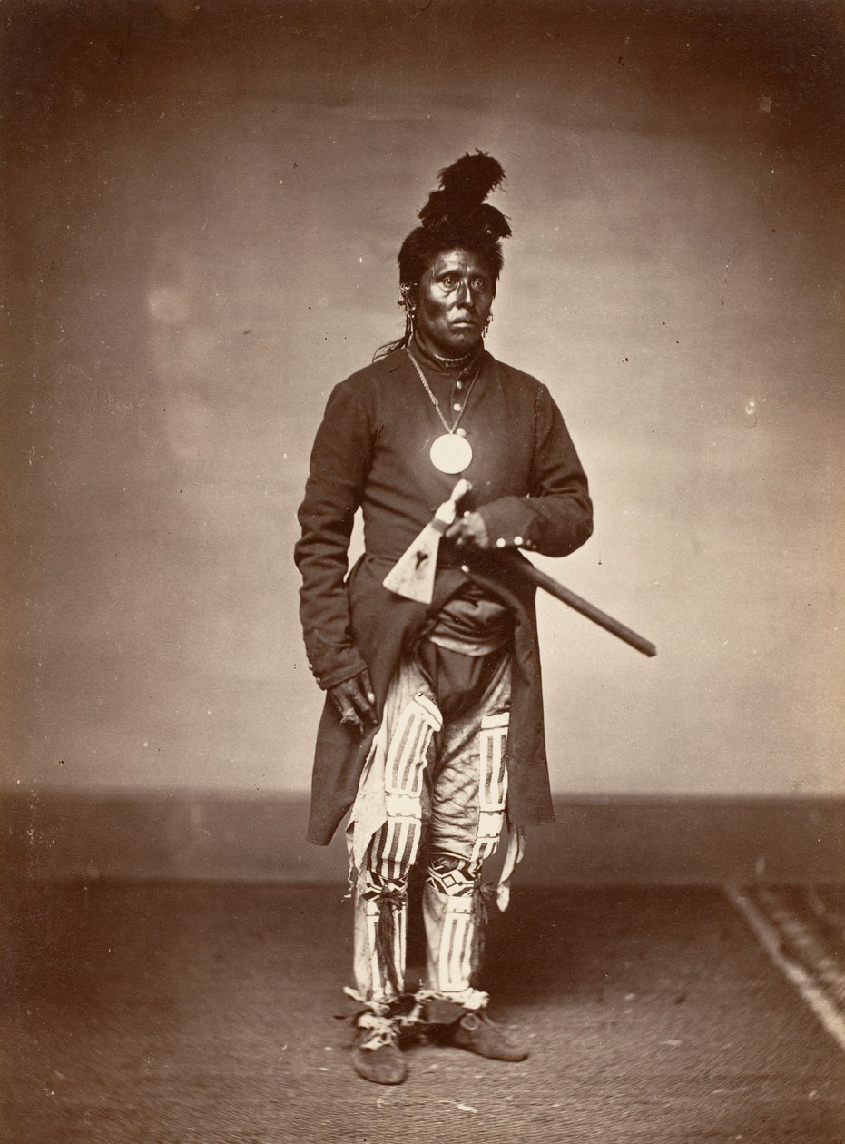 Ti ra wa hut Re sa ru Sky Chief（1867年頃）。 作： エドリックL.イートン。