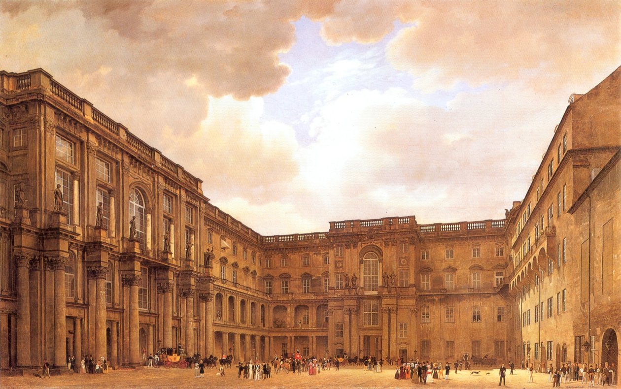 ドイツ語： Schlüterhof im Berliner Schloss
ロシア語： Schlüterhof im Berliner Schloss 作： ヨハン・フィリップ・エドワード・ゲルトナー