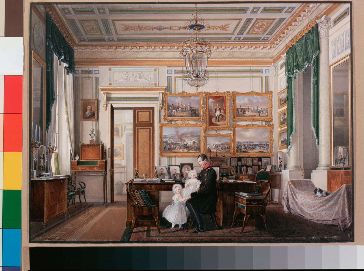 冬宮殿の内部 (Palais d'hiver a Saint Petersbourg) : アレクサンドル