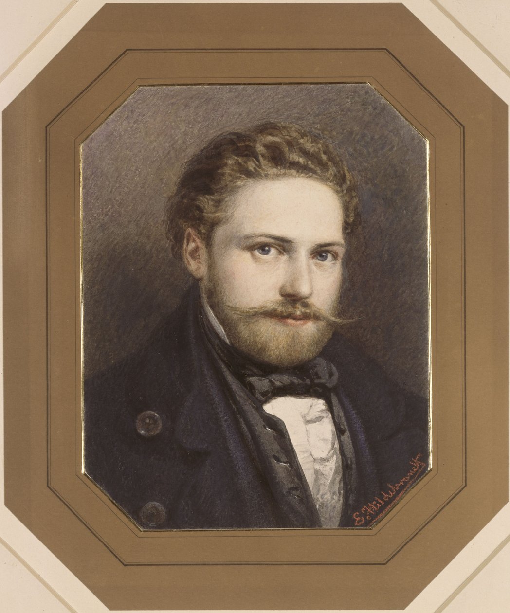 自画像 作： エドワード・ヒルデブラント