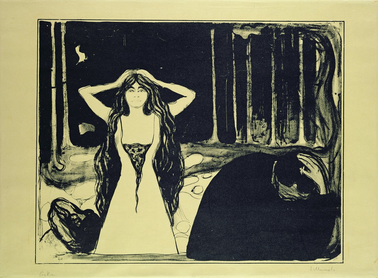Ashes（After the Fall）、1899（54424も参照） 作： エドヴァルド・ムンク
