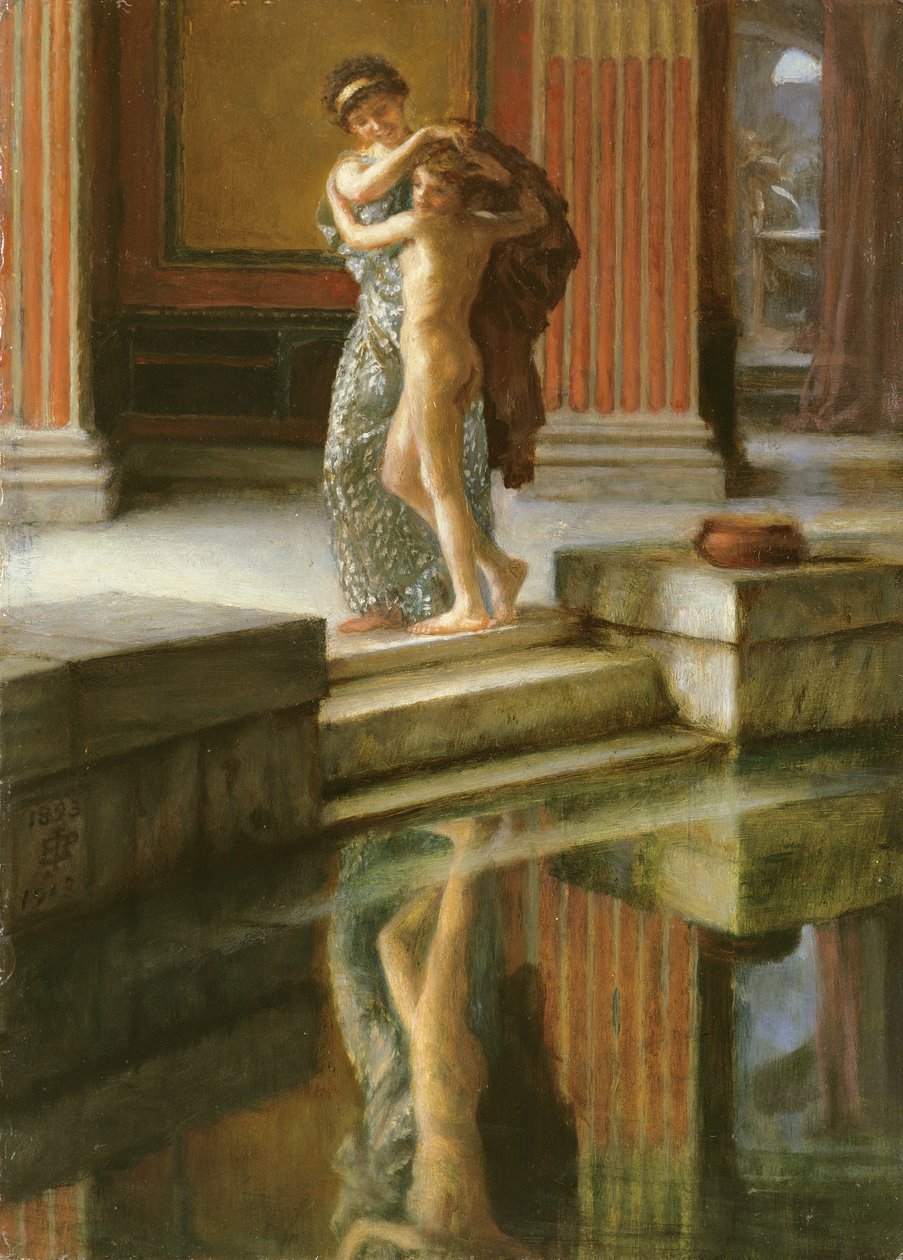 アイドル恐怖、油絵、1893-1913 作： エドワード・ジョン・ポインター