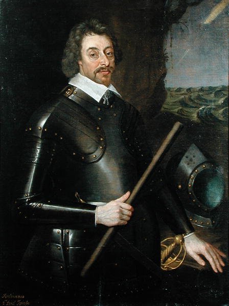 フェルディナンド（1584-1647）第2代フェアファクス卿（油彩・キャンバス） 作： エドワード・バウアー